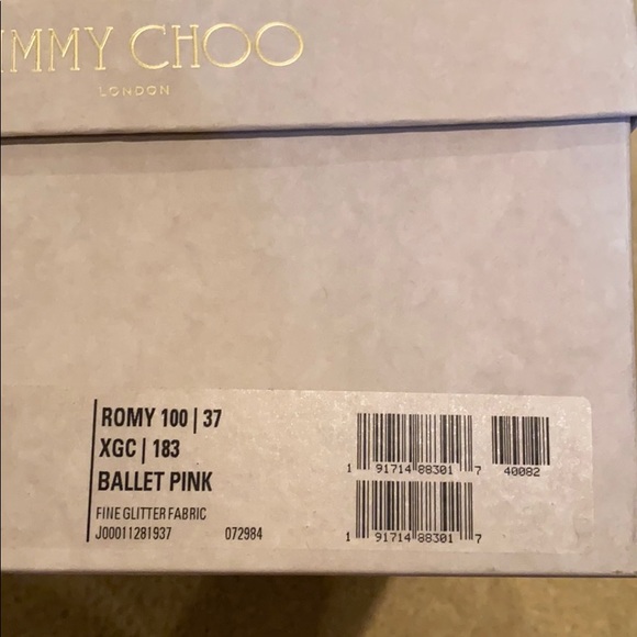Jimmy Choo ROMY 100. Ballet pink - Picture 5 of 5